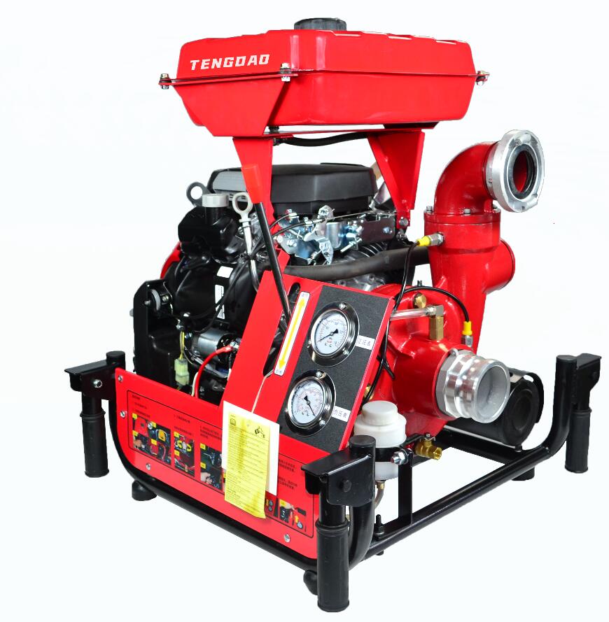 高扬程手抬式机动消防泵,汽油动力高压供水应急利器