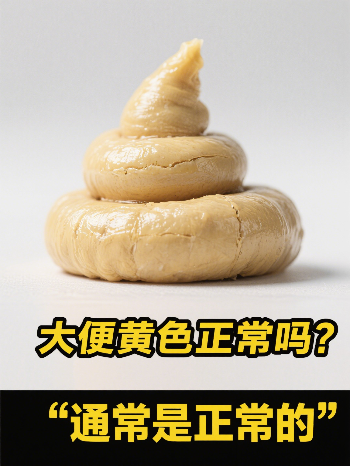 大便黄色正常吗 大便呈现黄色通常是正常的哦～这是因为胆汁中的