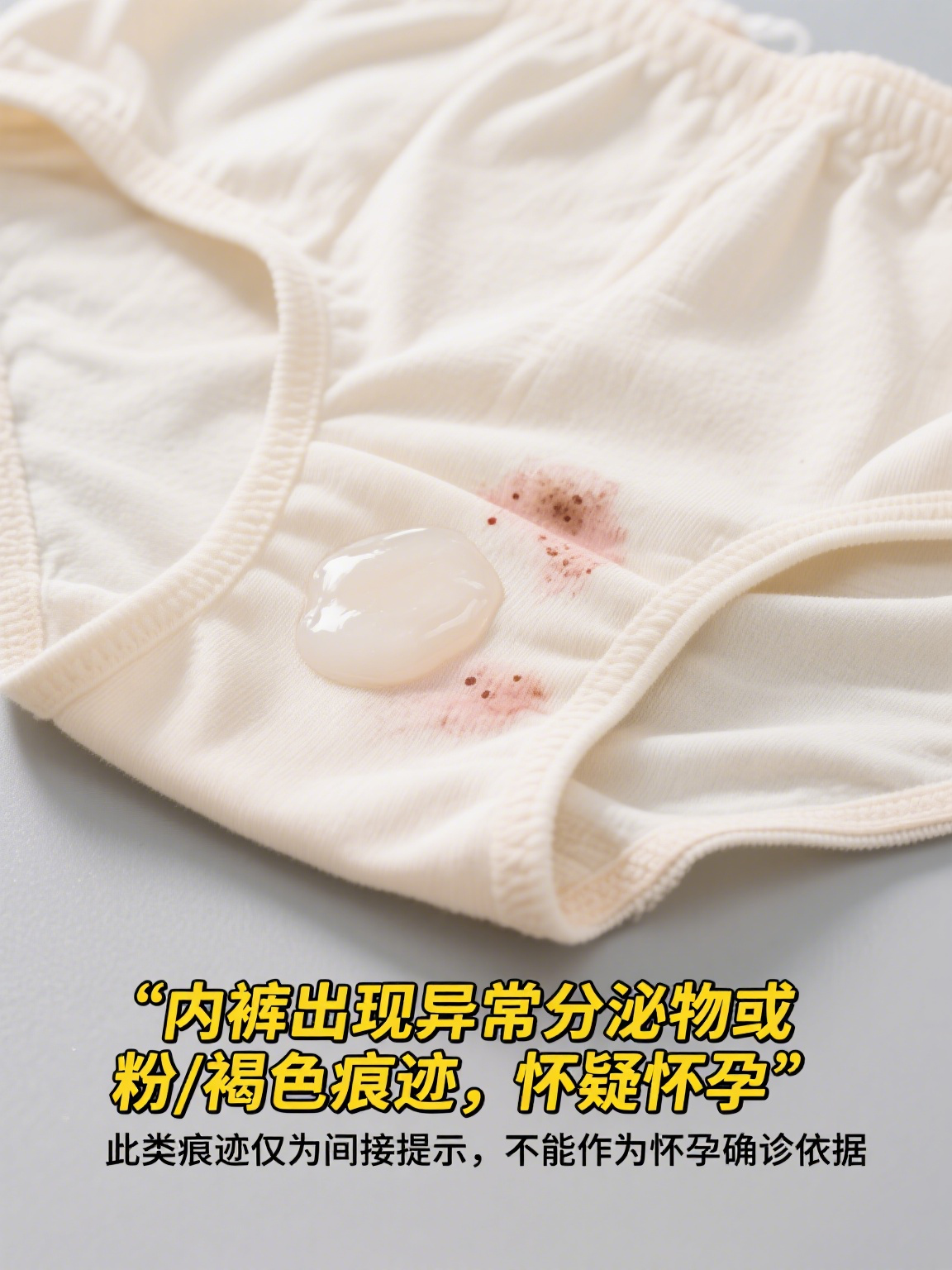 内裤上怎么看出怀孕 很多女性想知道能否从内裤上的变化判断自己是否