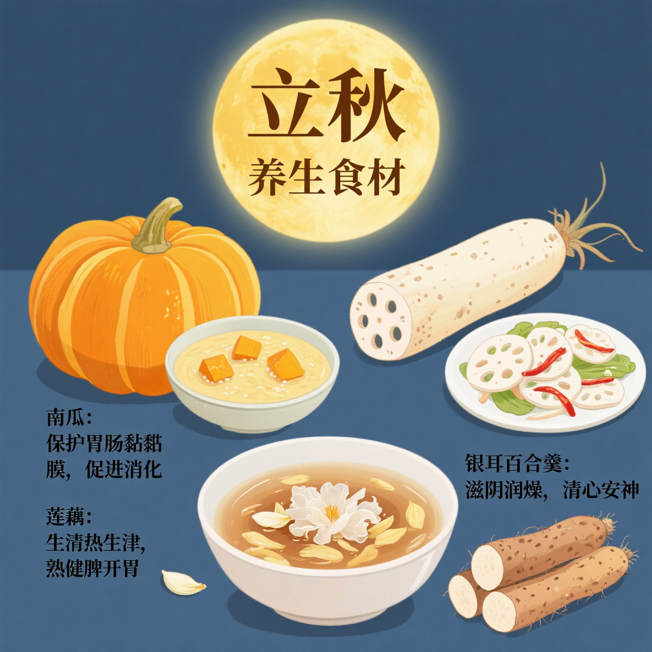 立秋吃什么最养人 立秋时节,暑气渐消,凉意初显,饮食调养需顺应"秋收"