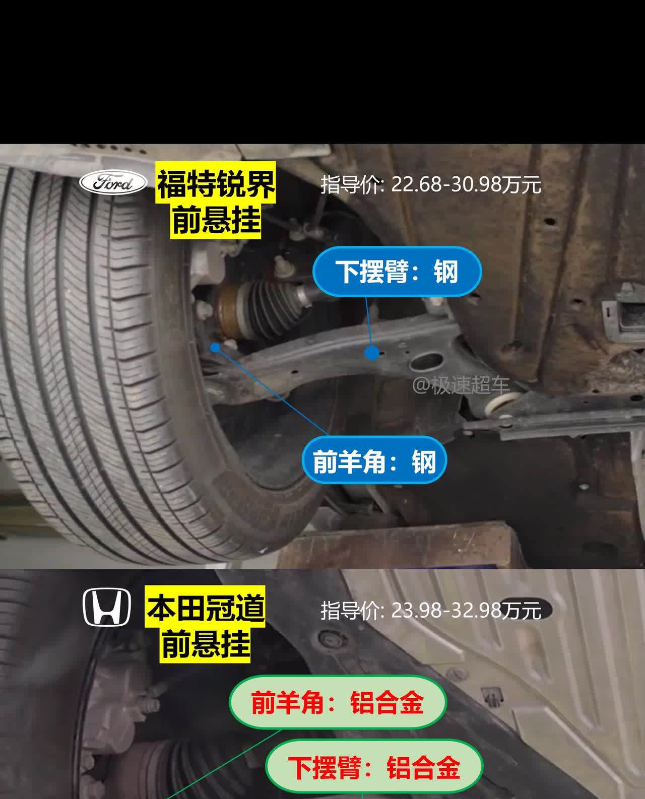 冠道底盘用料这么好还是卖不过锐界?