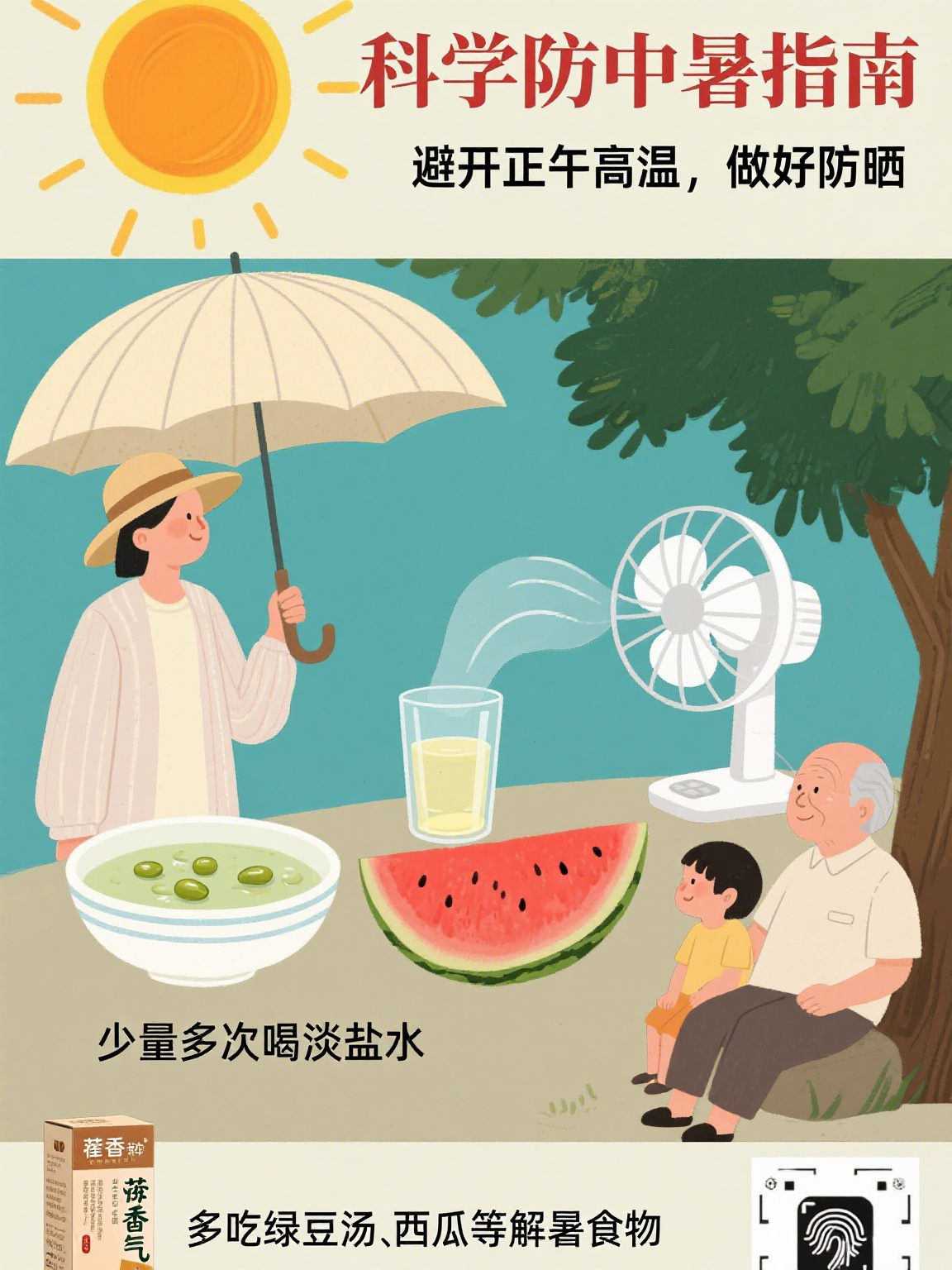 高温来袭小心室内中暑 医生支招科学控温补水(图1)