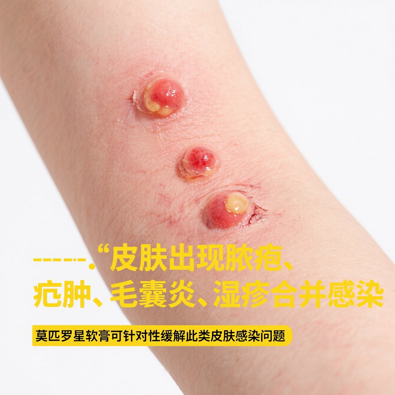 百多邦旗下有莫匹罗星软膏和创面消毒喷雾剂两款产品 莫匹罗星软膏是