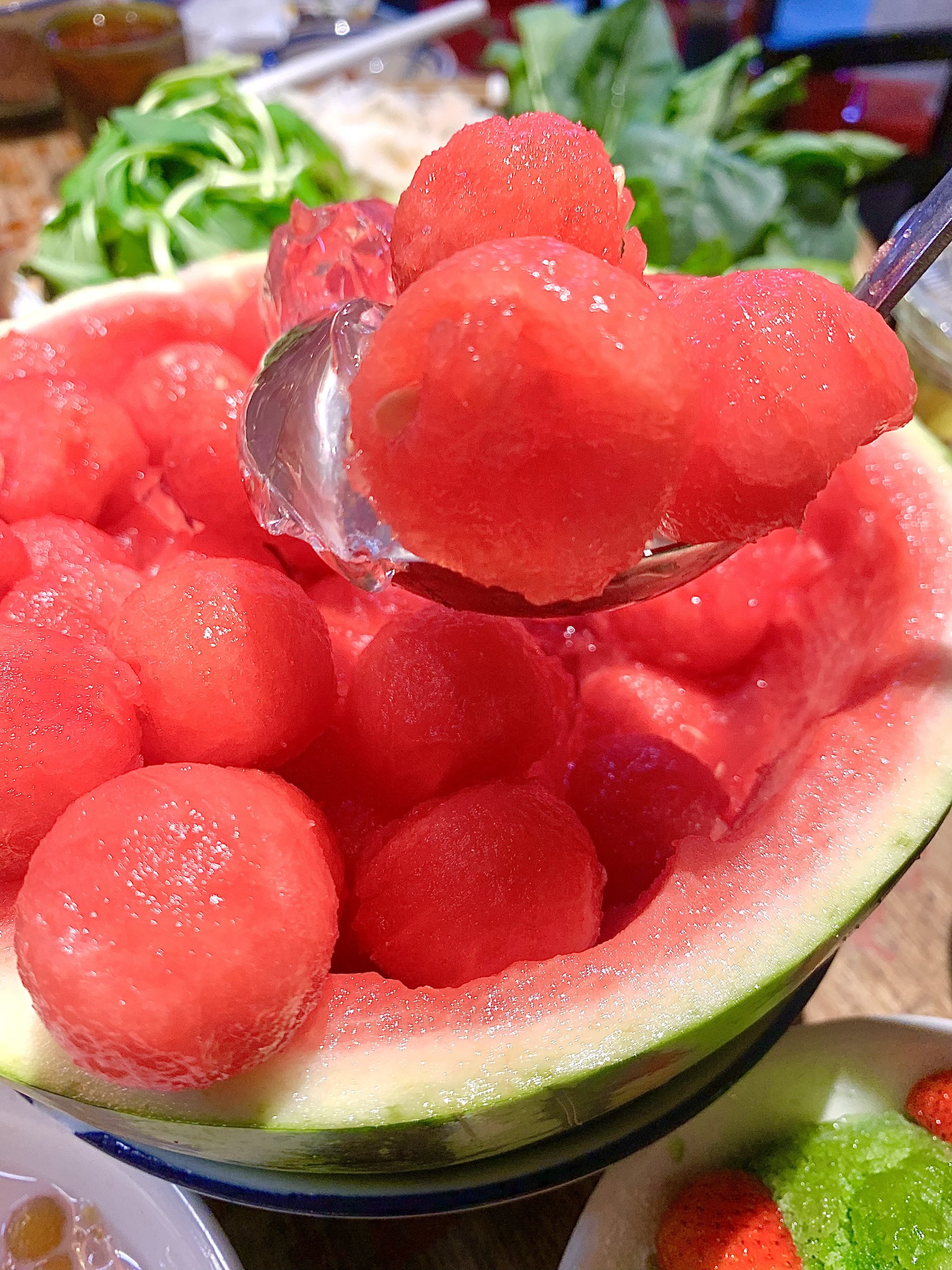 连忙说不是我买的好,是人家种的好.低糖生活,从西瓜开始