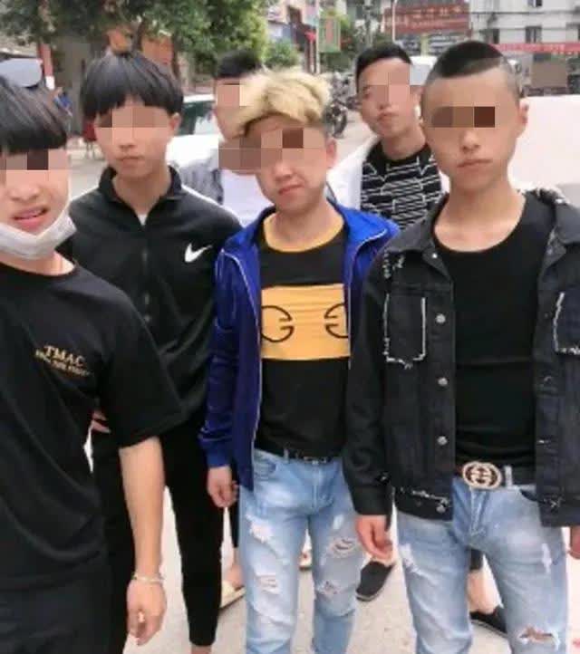 小混混黄毛混混街头混混街头小混混社会小混混黄毛小混混运城混混