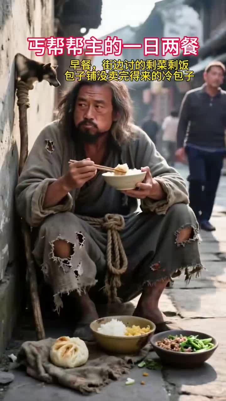 丐帮帮主的一天两顿吃什么