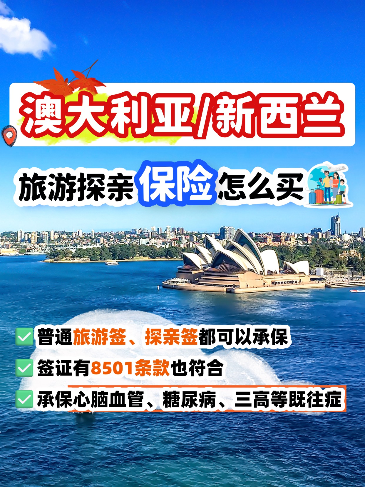 持有效澳大利亚签证的中国公民 现在可以免签入境新西兰啦～ 可停留3