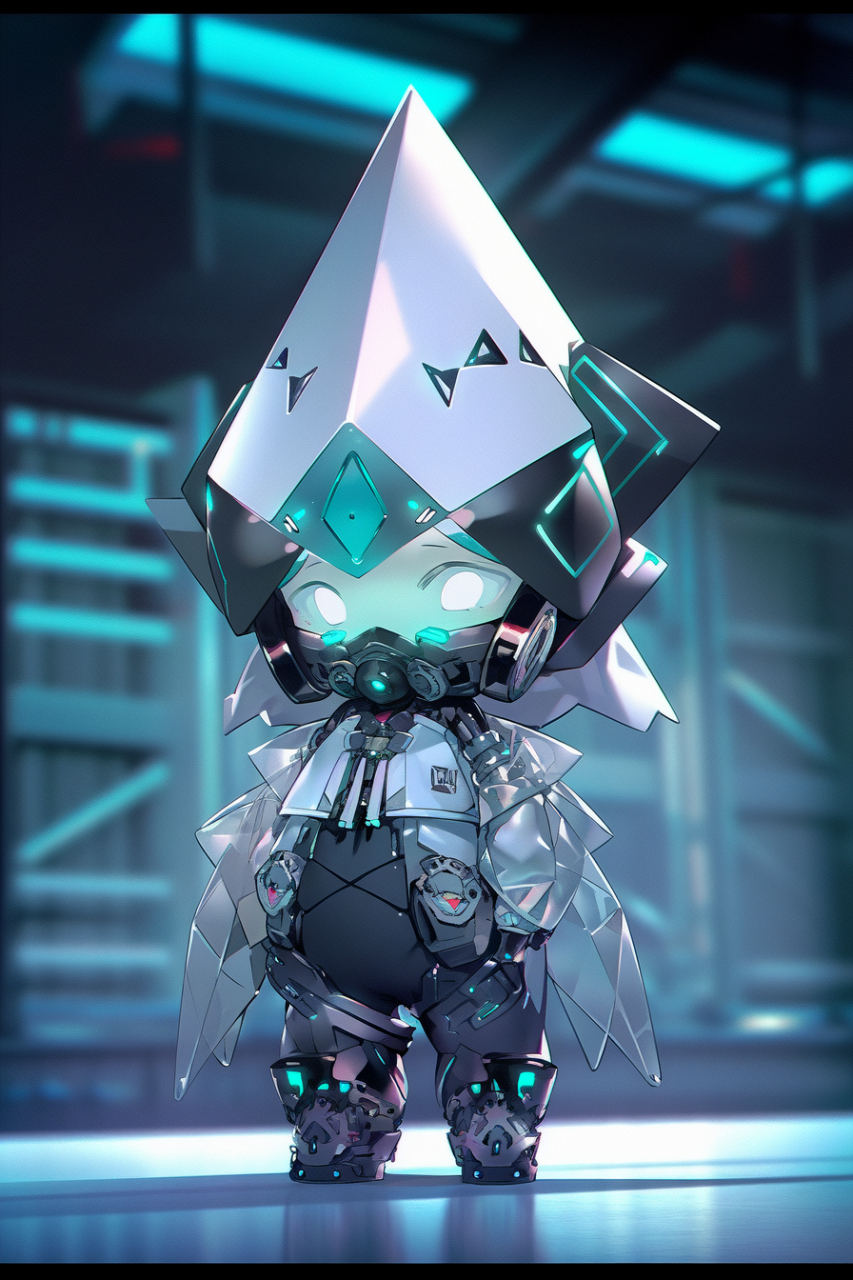 赛博朋克风的半机械人#ai绘画# #赛博朋克# #壁纸