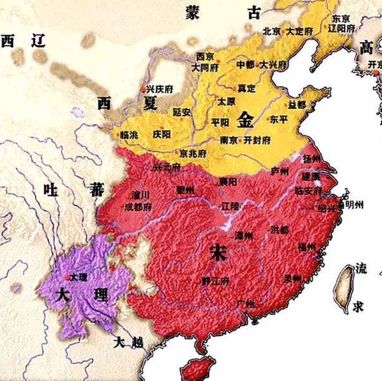 南宋王朝,拥有7000万人口和当时世界上最大的经济体量,历次北伐的精兵