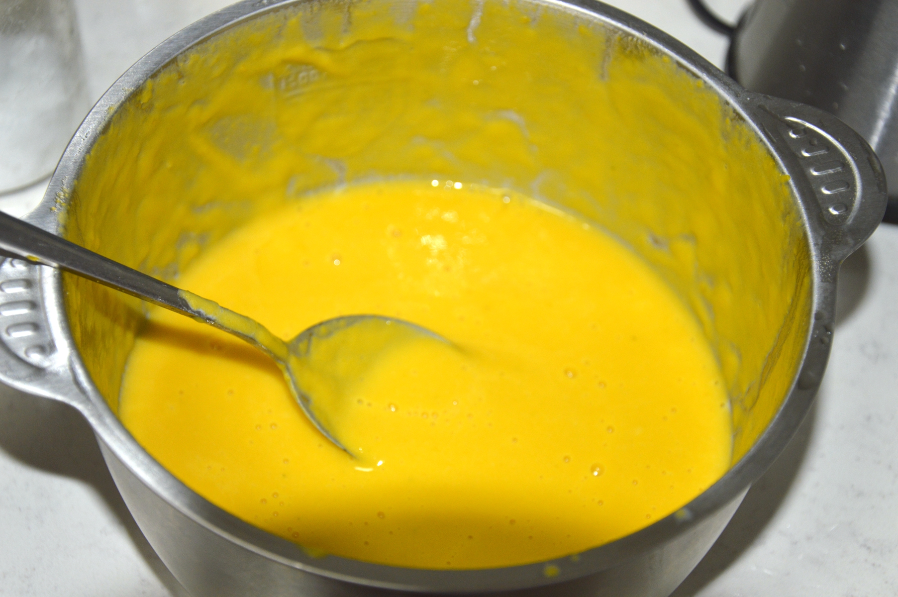 烤肉店的奶香南瓜羹,在家也能做,简单几步,香甜细腻即刻拥有