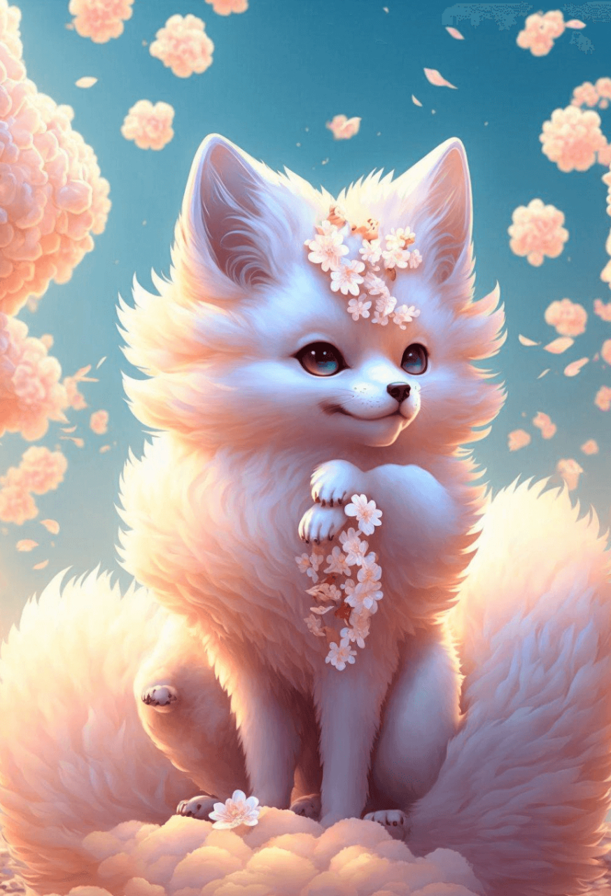 ai绘画作品精选 超萌萌哒的小猫咪和朋友们(3)