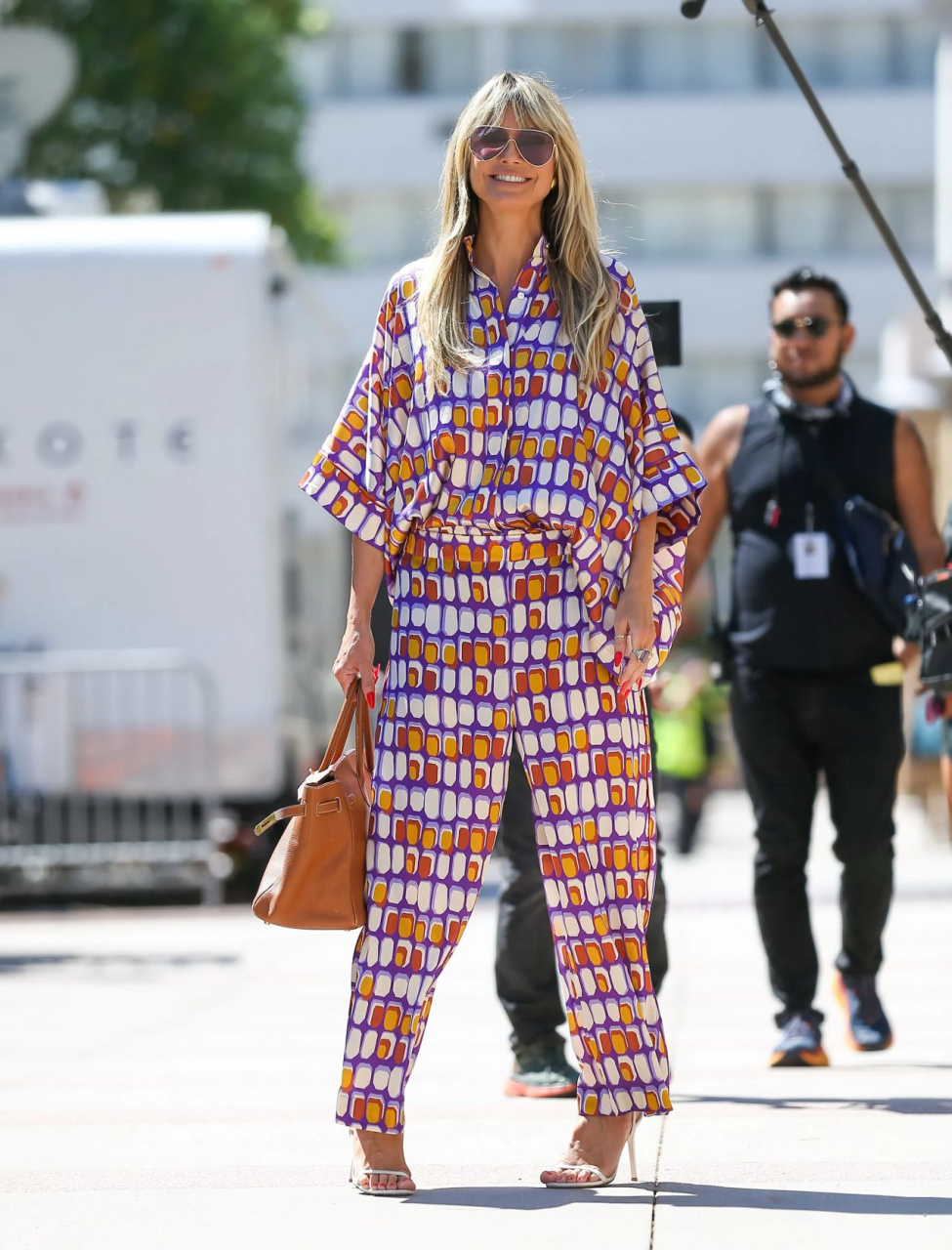 超模heidi klum 在洛杉矶外出.#欧美街拍