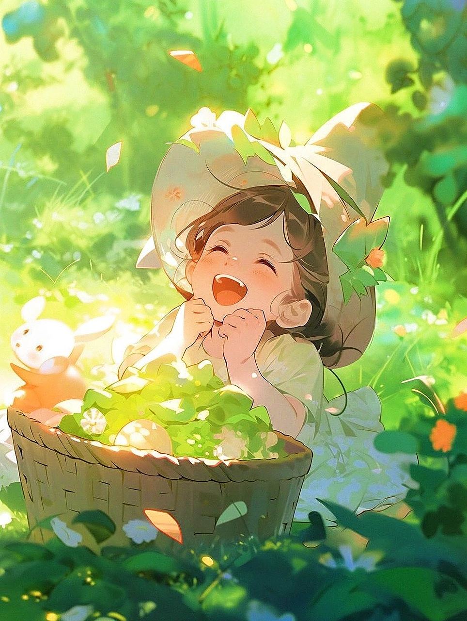 微笑治愈心灵 童年时光让人难忘