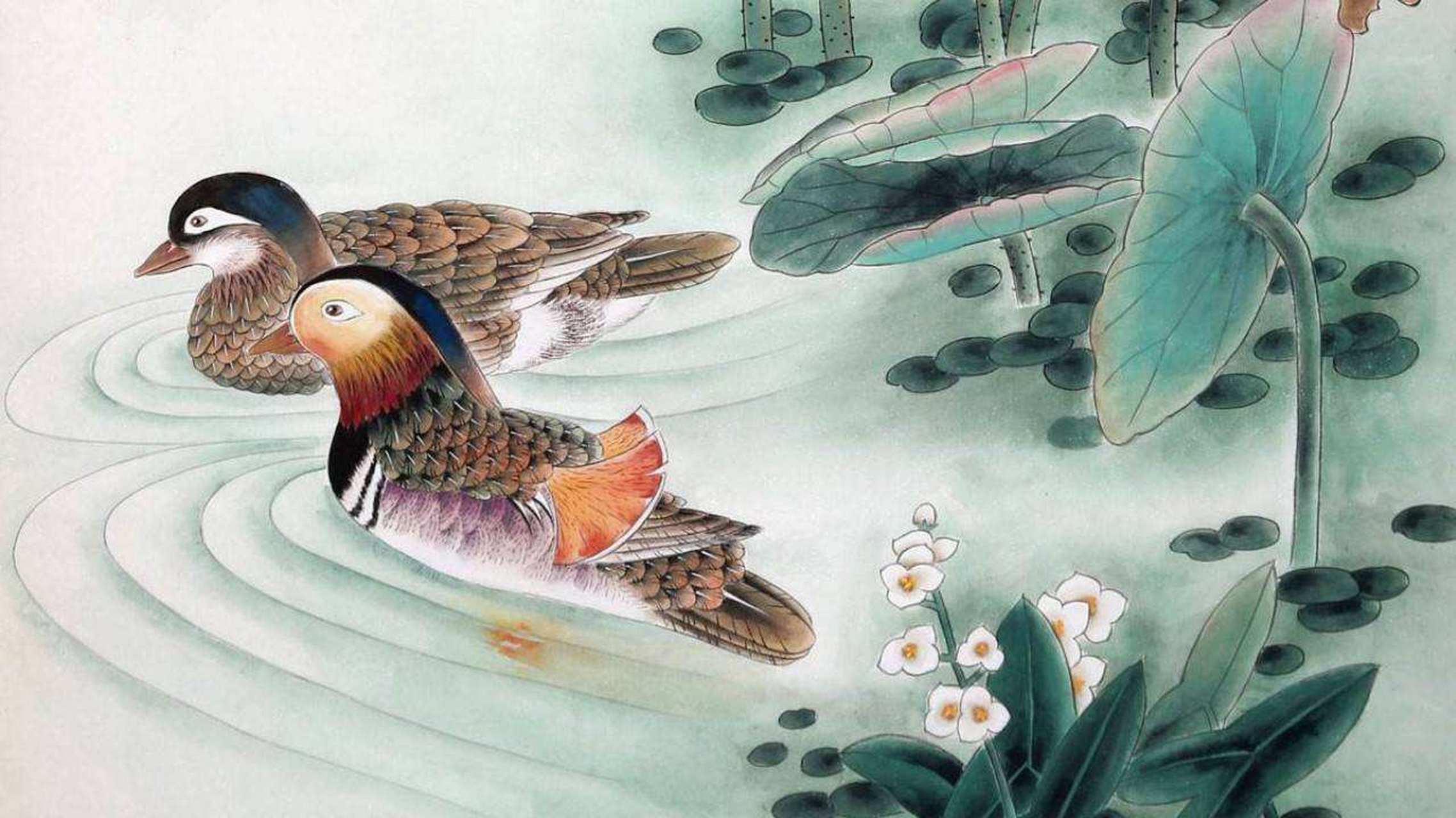 《诗经》第一篇《关雎》有多美  关关雎鸠,在河之洲;窈窕淑女,君子