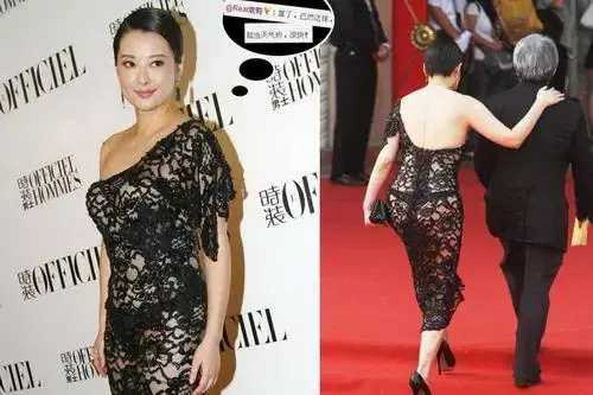 袁立:200斤的体重,敢穿丁字裤走红毯?看着一点都不像女人呢?