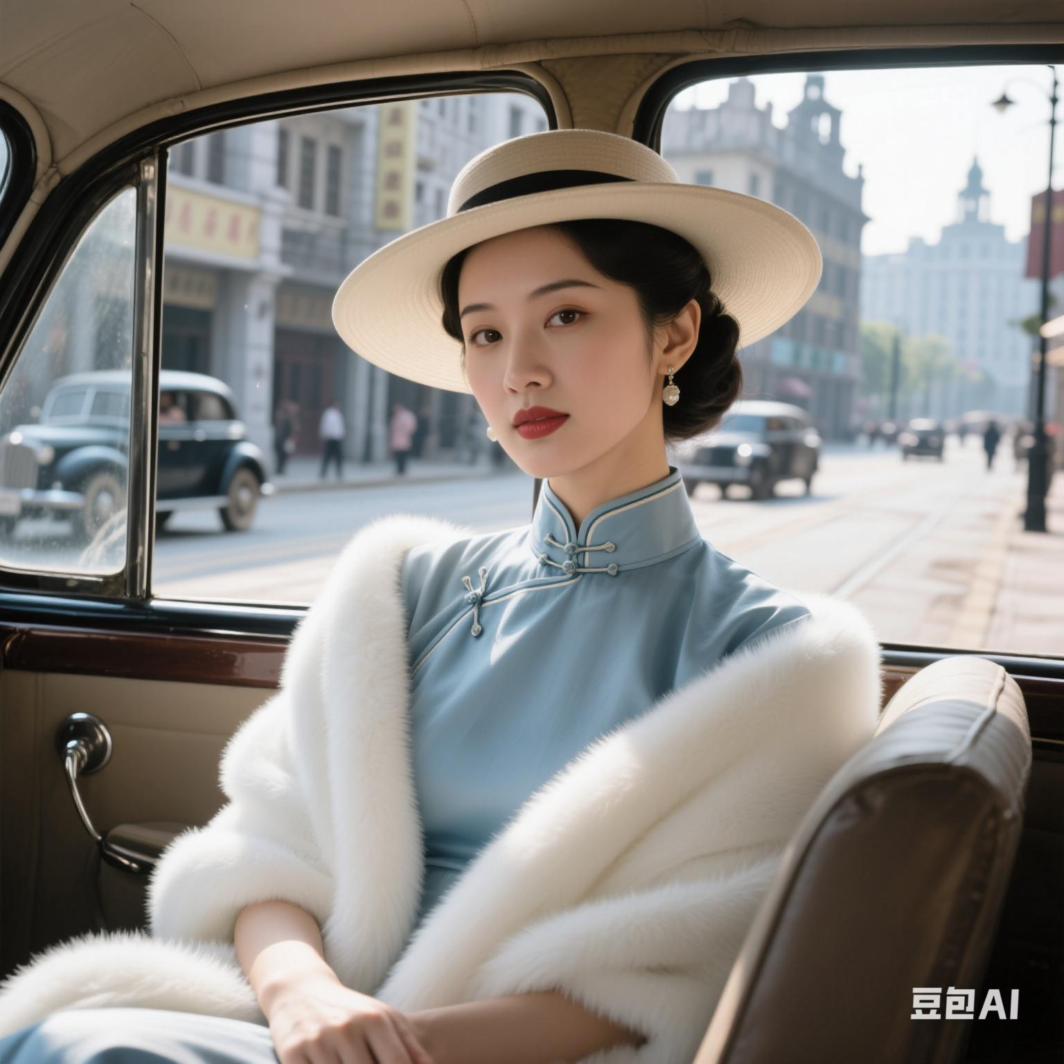 民国时期上海滩的美女,气质这一块拿捏的死死的