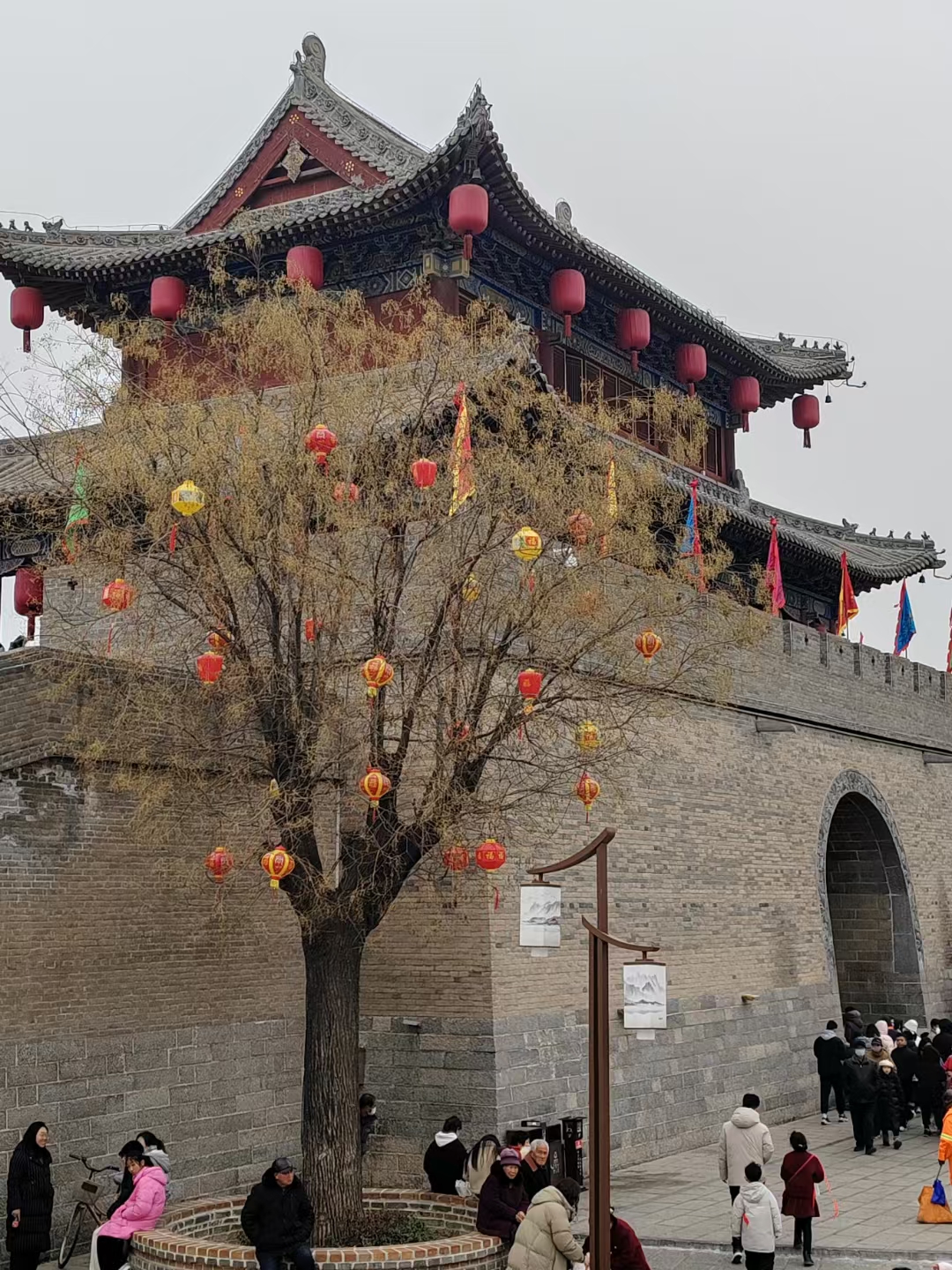 因为靠近运河清末浚县应该就是商业发达之地
