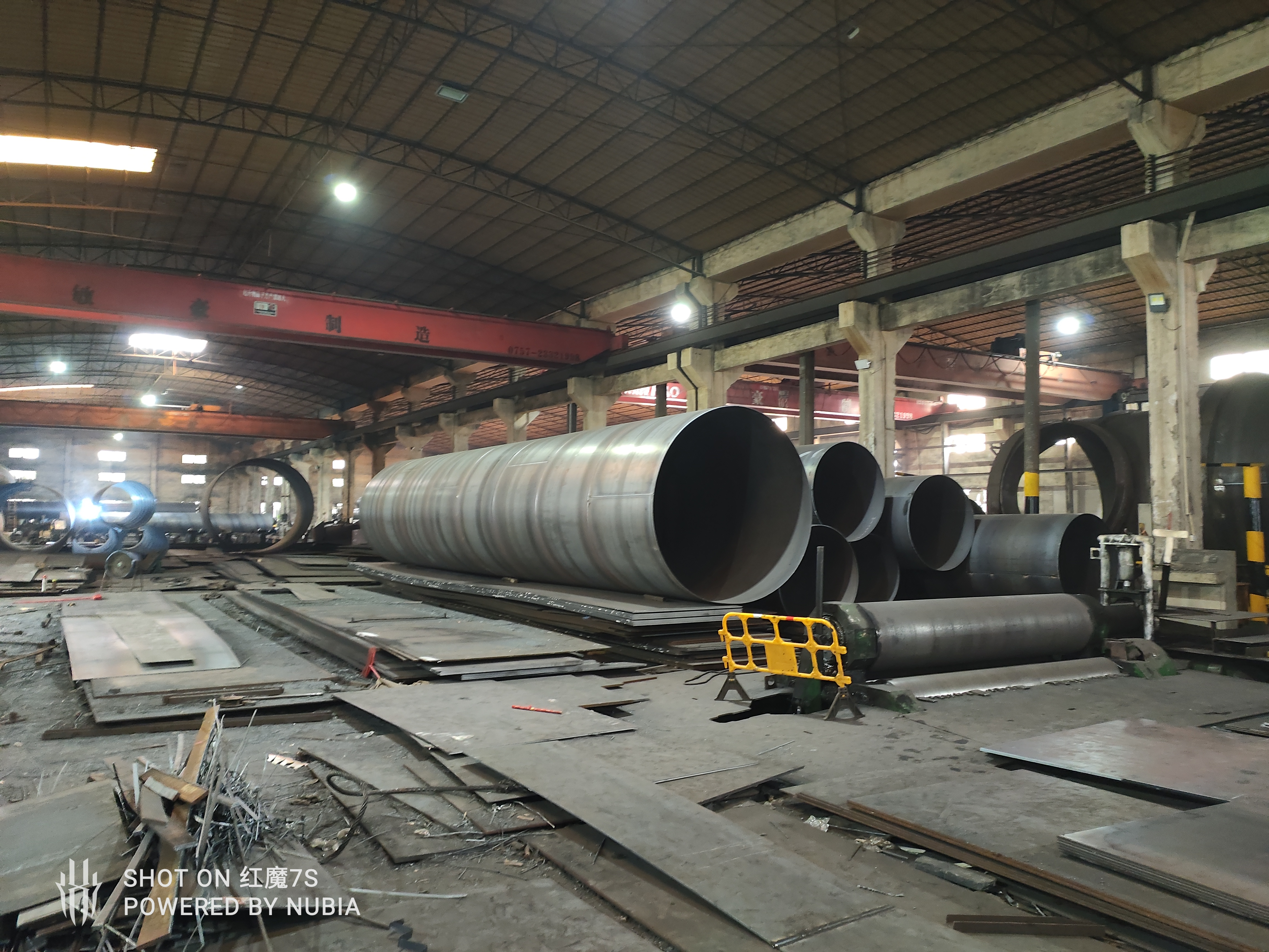 钢护筒加工中 成品钢护筒 钢护筒出货中 定制钢护筒 超大钢护筒