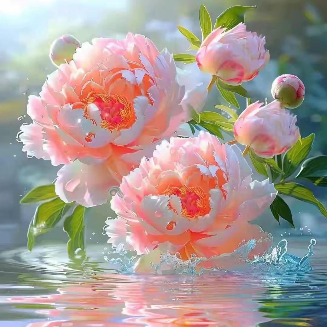 旺女人利家庭事业好运头像,花开富贵,繁花似锦