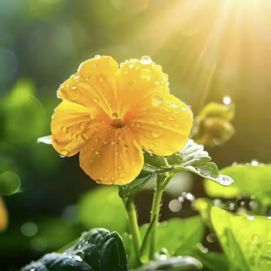 高能量鲜花头像