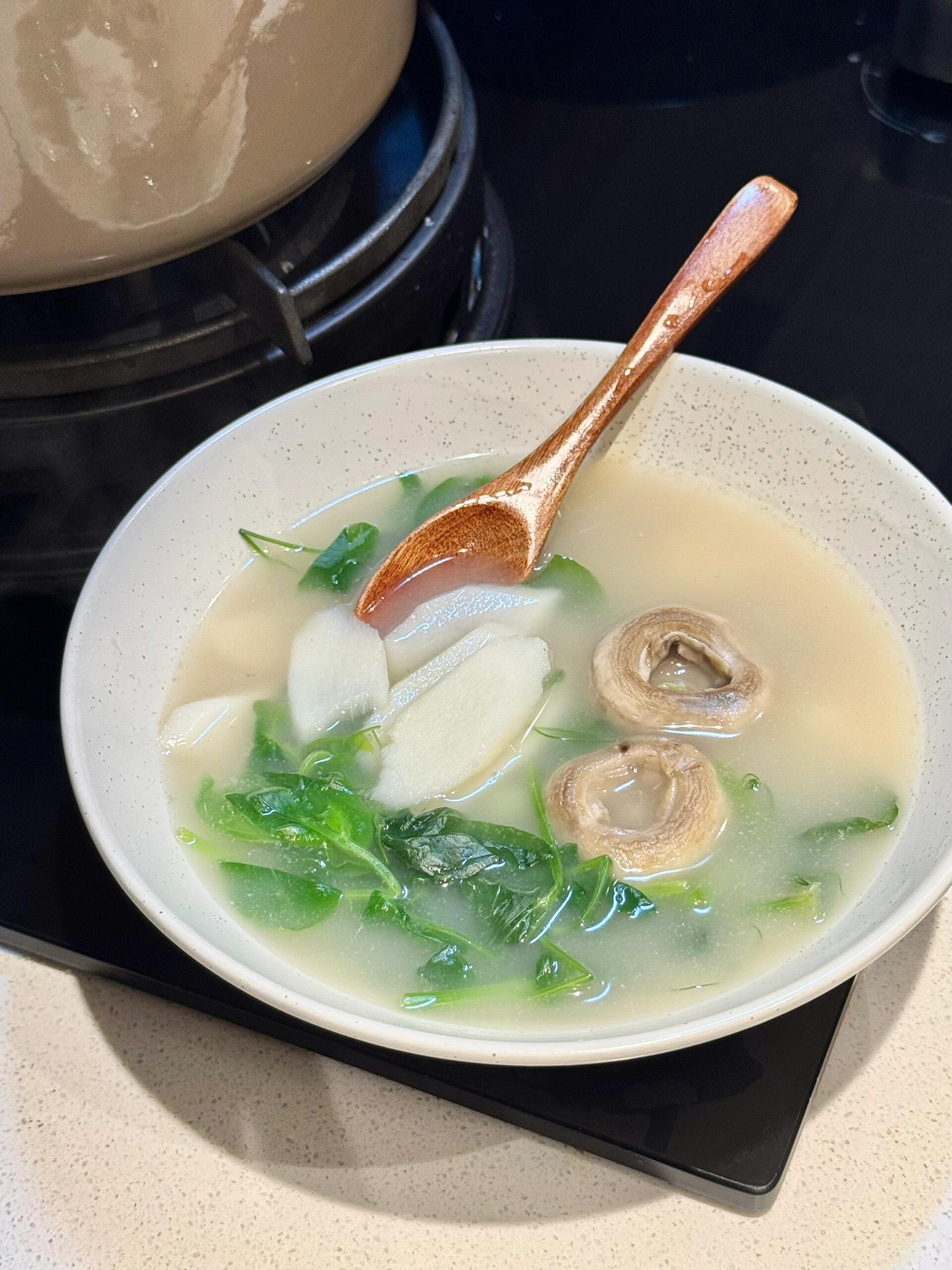 晚餐都去喝这个素鲜汤