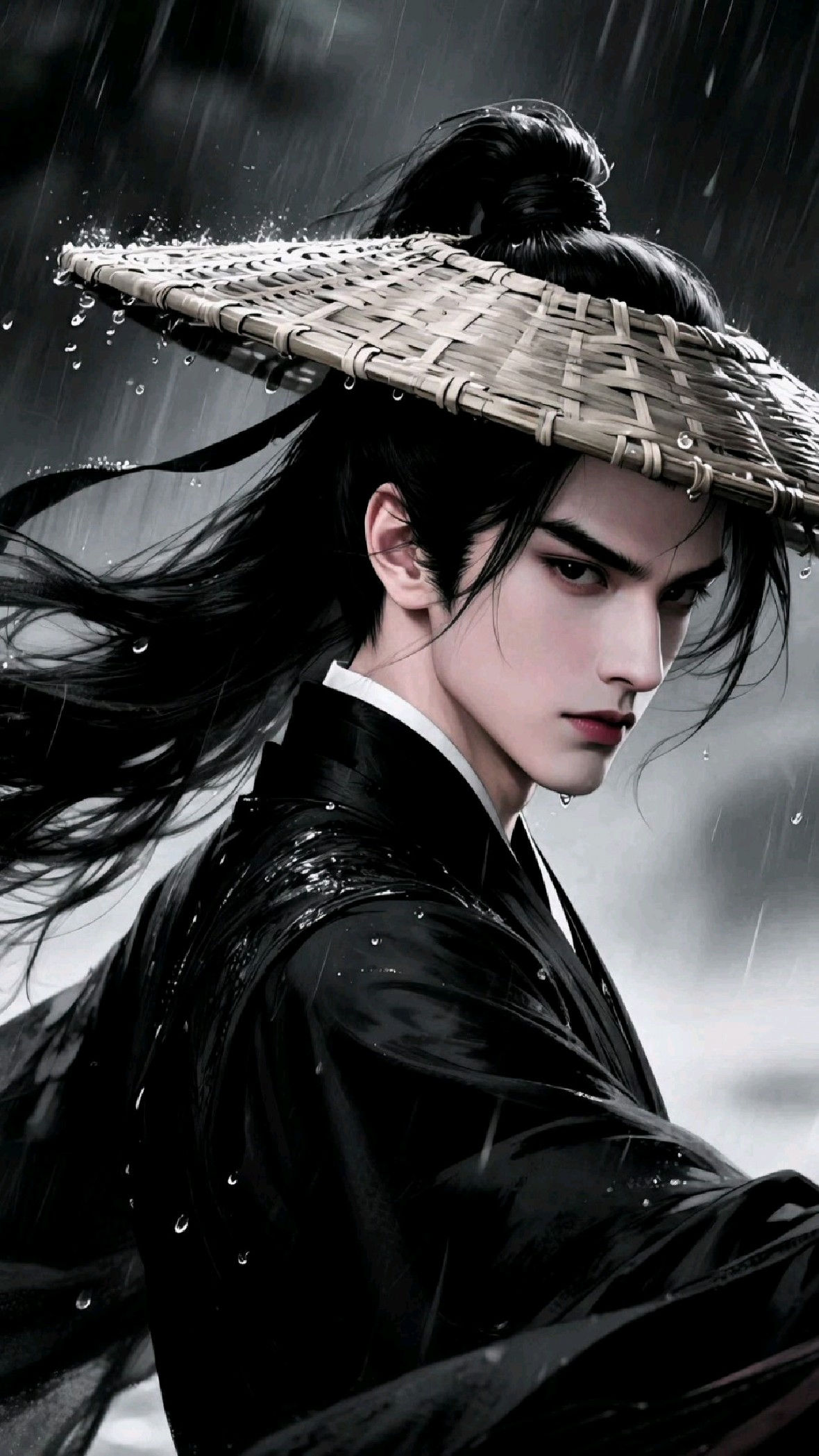 古风美男-黑衣刺客