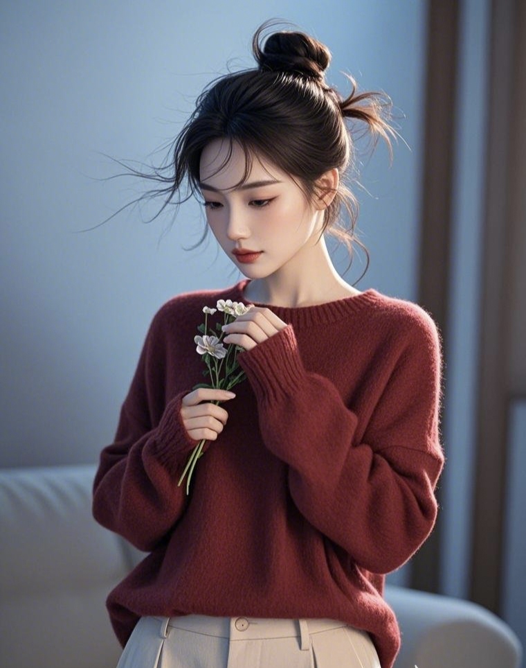 高冷高清壁纸微信头像美女