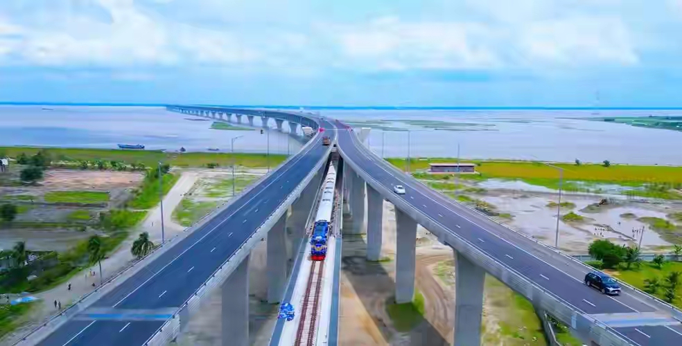 中企承建圭亚那新德梅拉拉河大桥正式通车