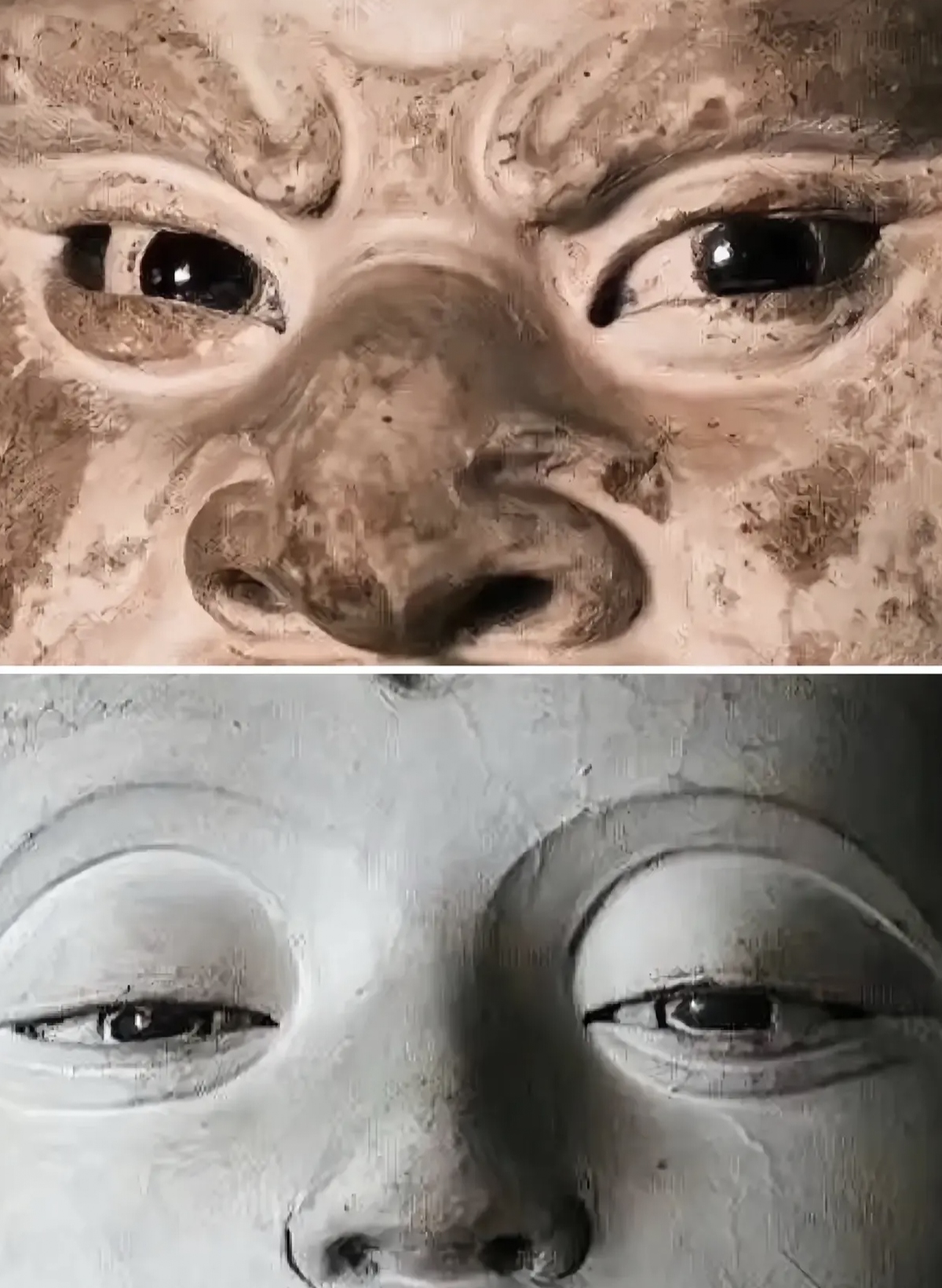 金刚怒目看似威严愤怒但其眼中满满都是对众生的慈悲