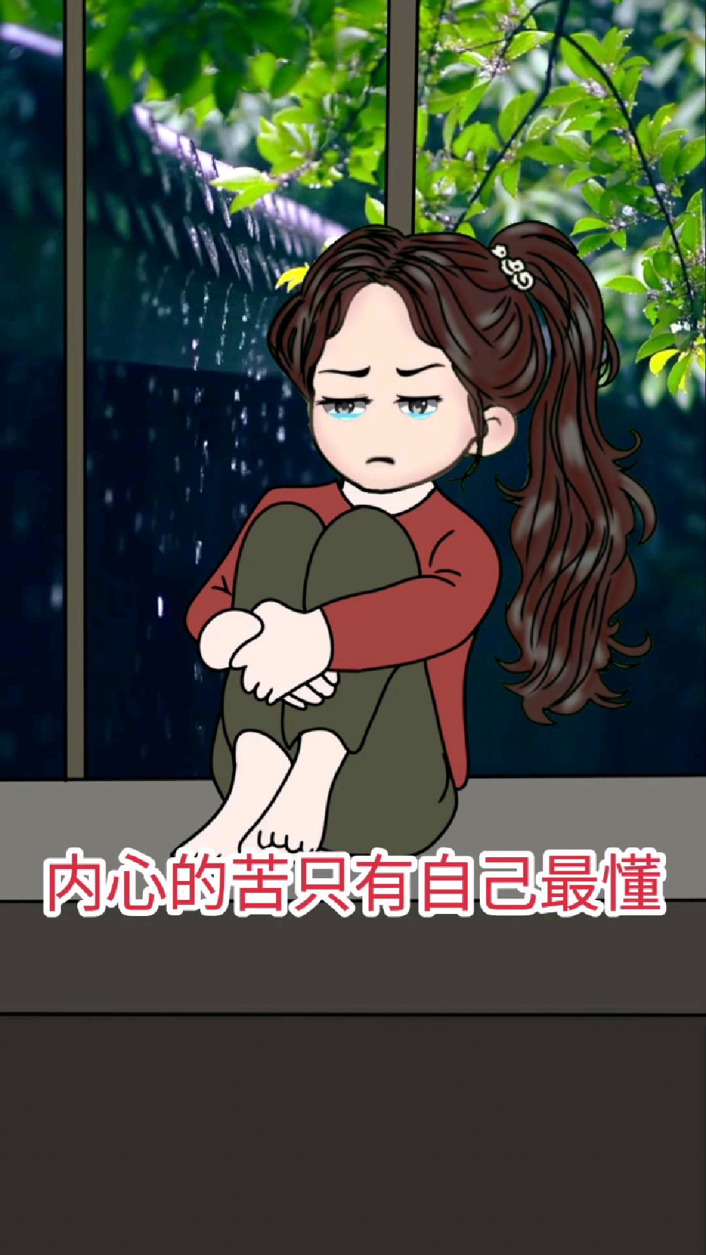 有些心事无处可诉,有些感受没人体会,内心的苦只有自己最懂
