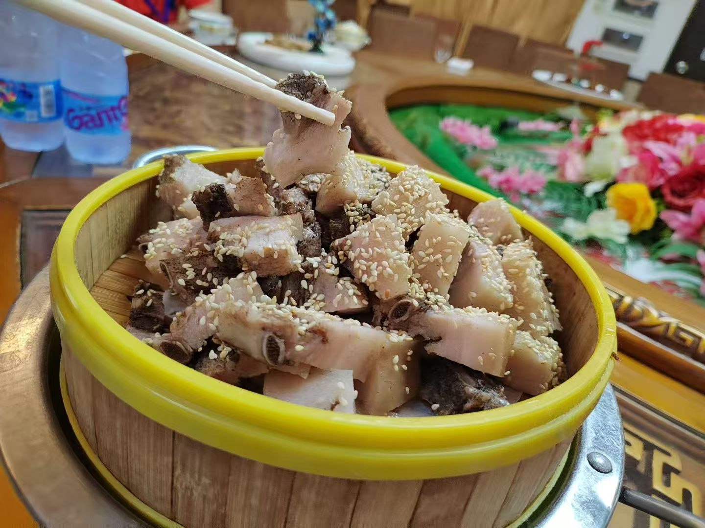 均安蒸猪