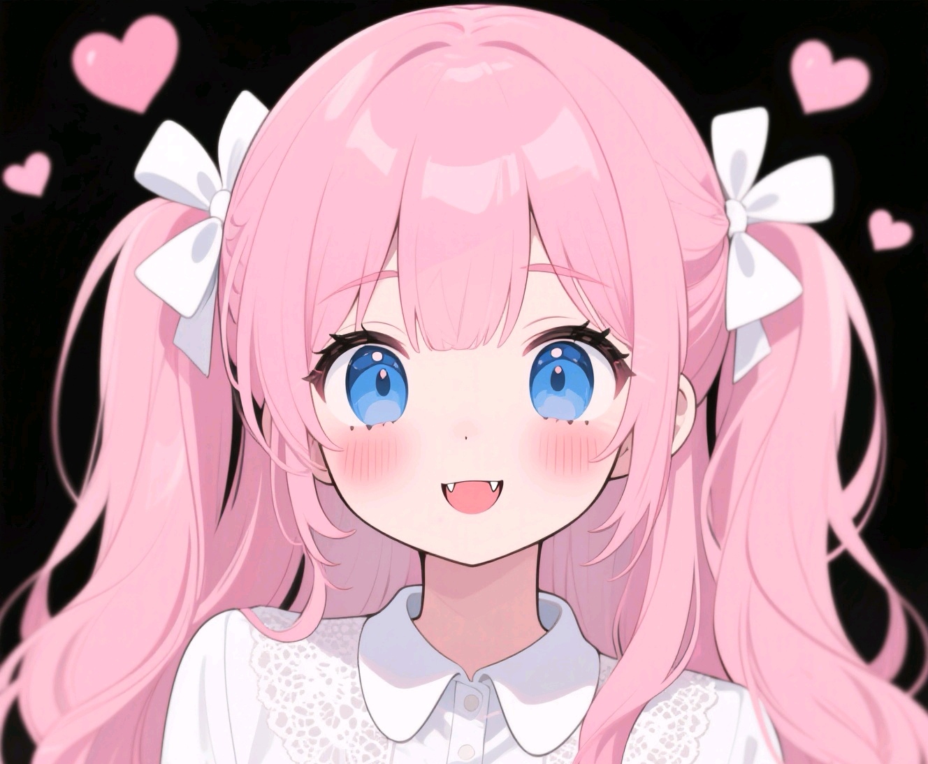 《星眸浅笑·日系软萌动漫女生头像》