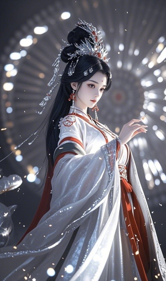 3d古风仙侠美女,带你领略超凡之美 绝美!