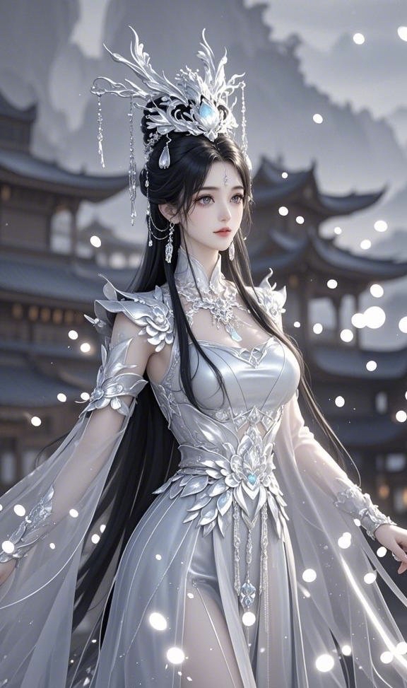 3d古风仙侠美女,带你走进奇幻仙侠境