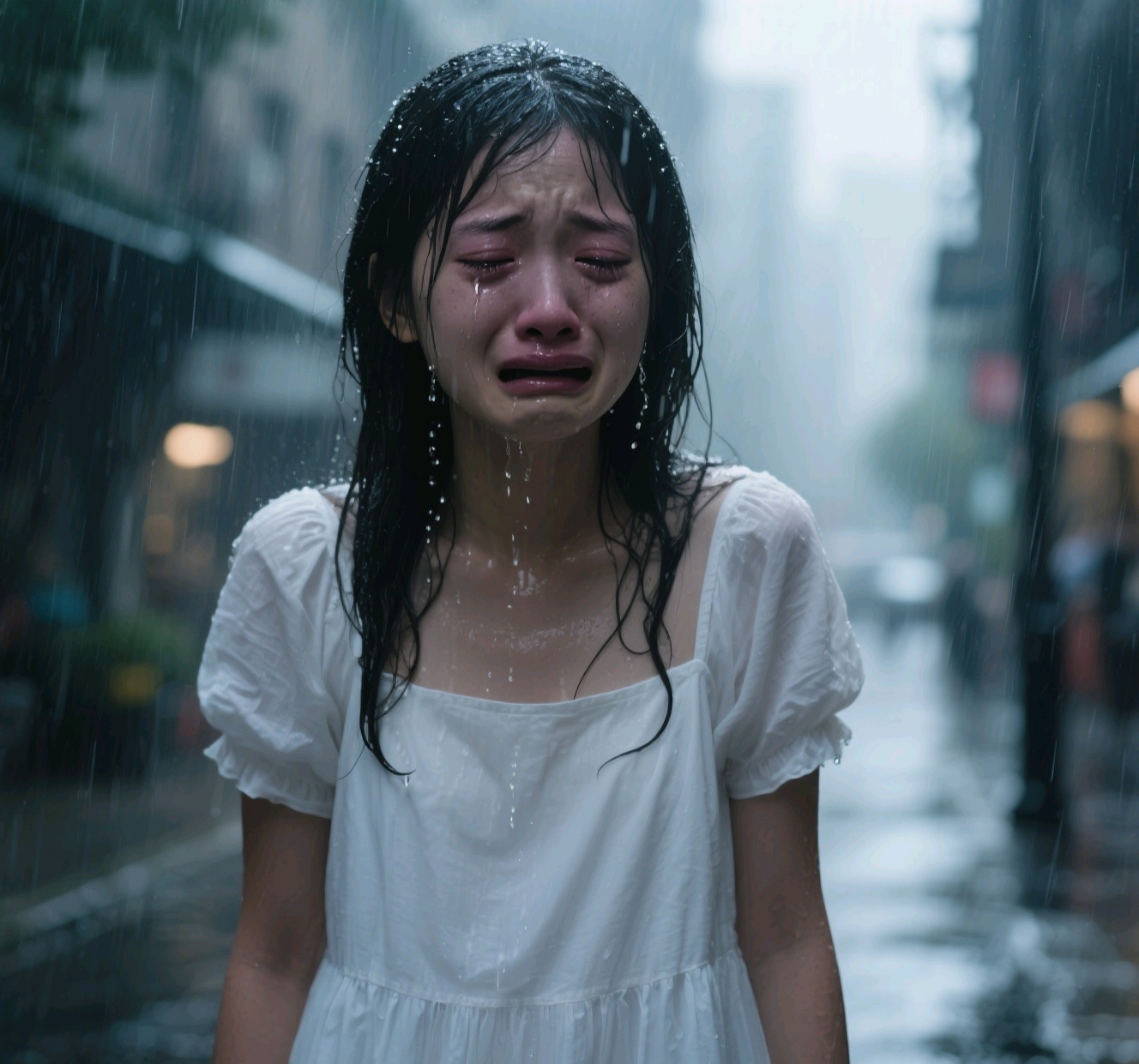 她丈夫也曾努力挽回,可还是没能留住她,最后这女的净身出户