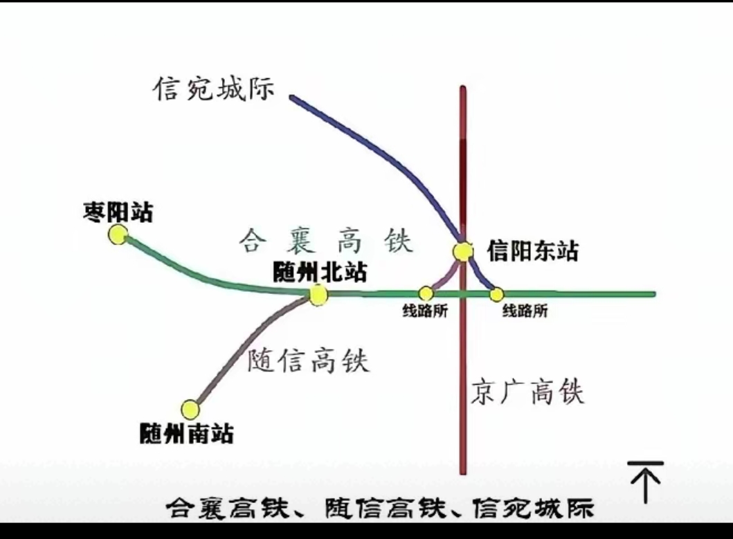 随州北高铁枢纽构想:三线交汇的区域交通优化设想