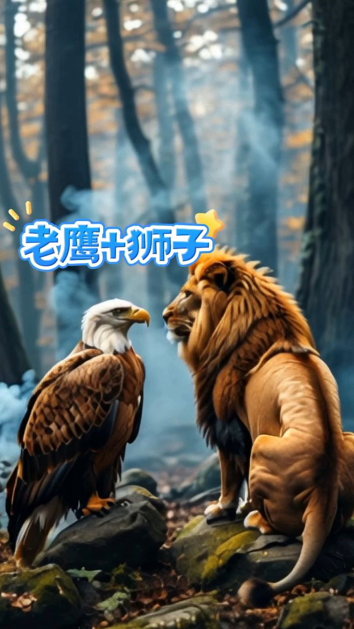 老鹰与狮子混合,居然生成这样的怪兽!