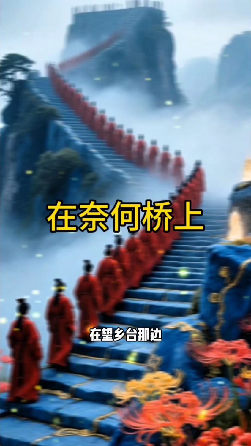 在奈何桥上遇到孟婆