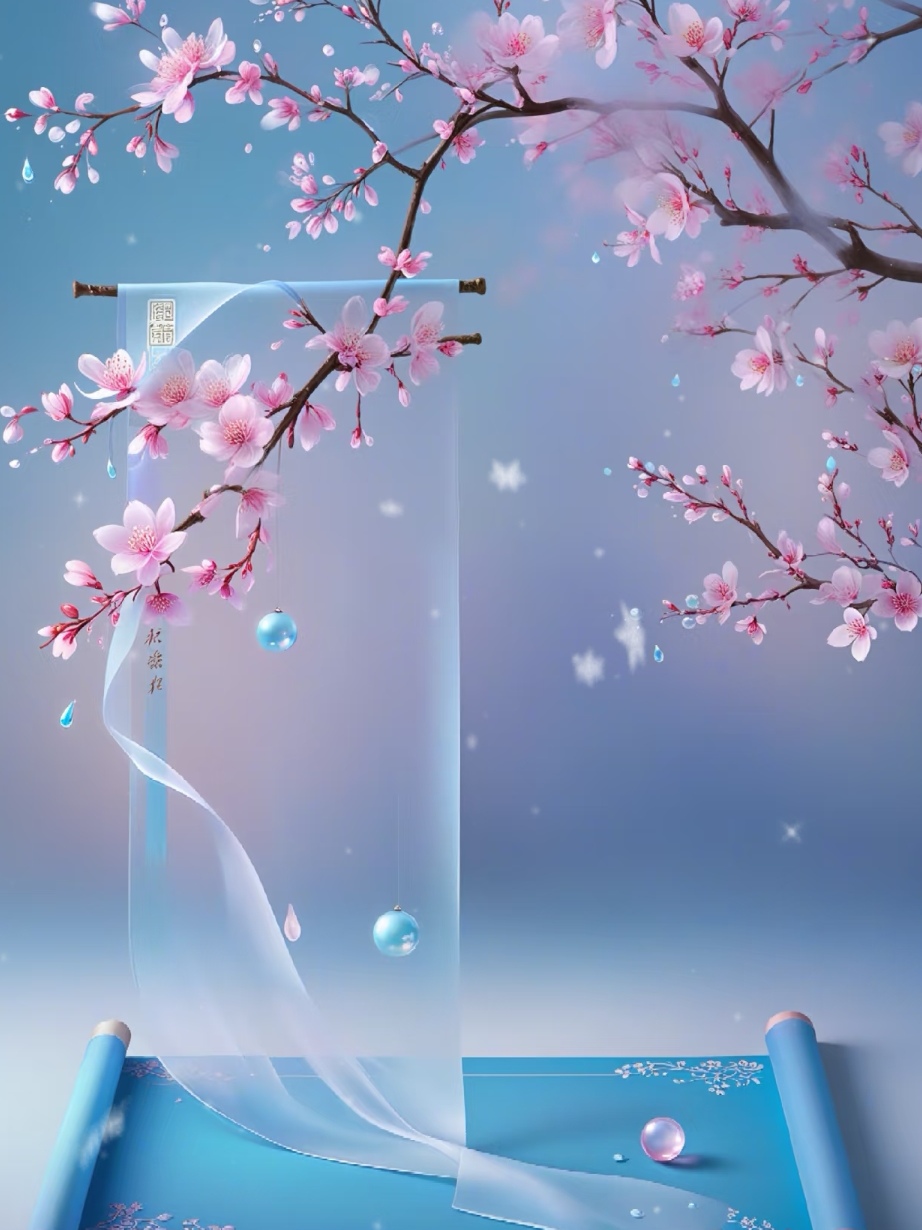 清新版的唯美古风画卷,带来国风不一样的意境之美