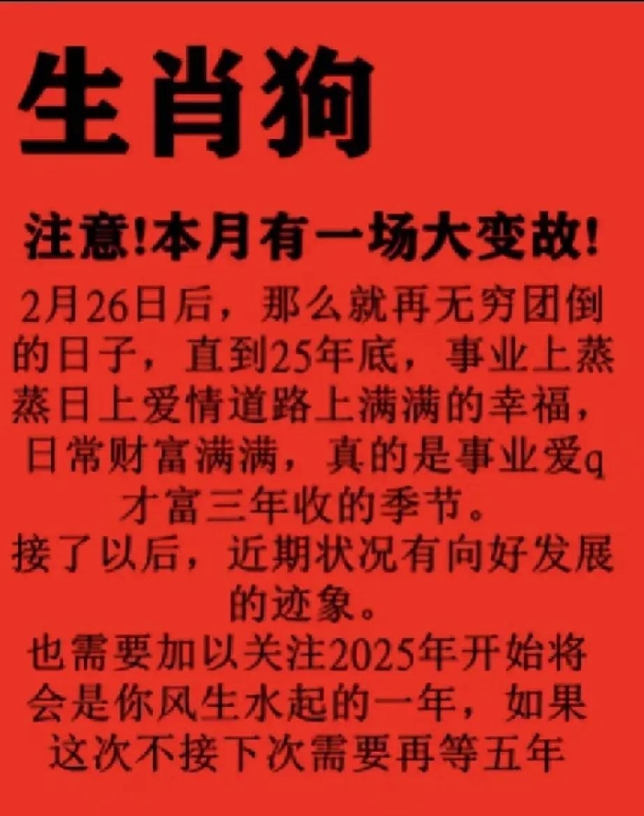 2025生肖狗女运势大全(属狗2025运势及运程)