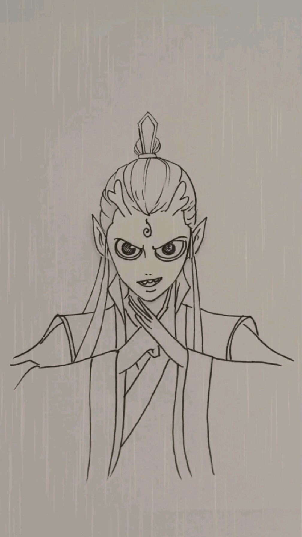 被哪吒上身的敖丙