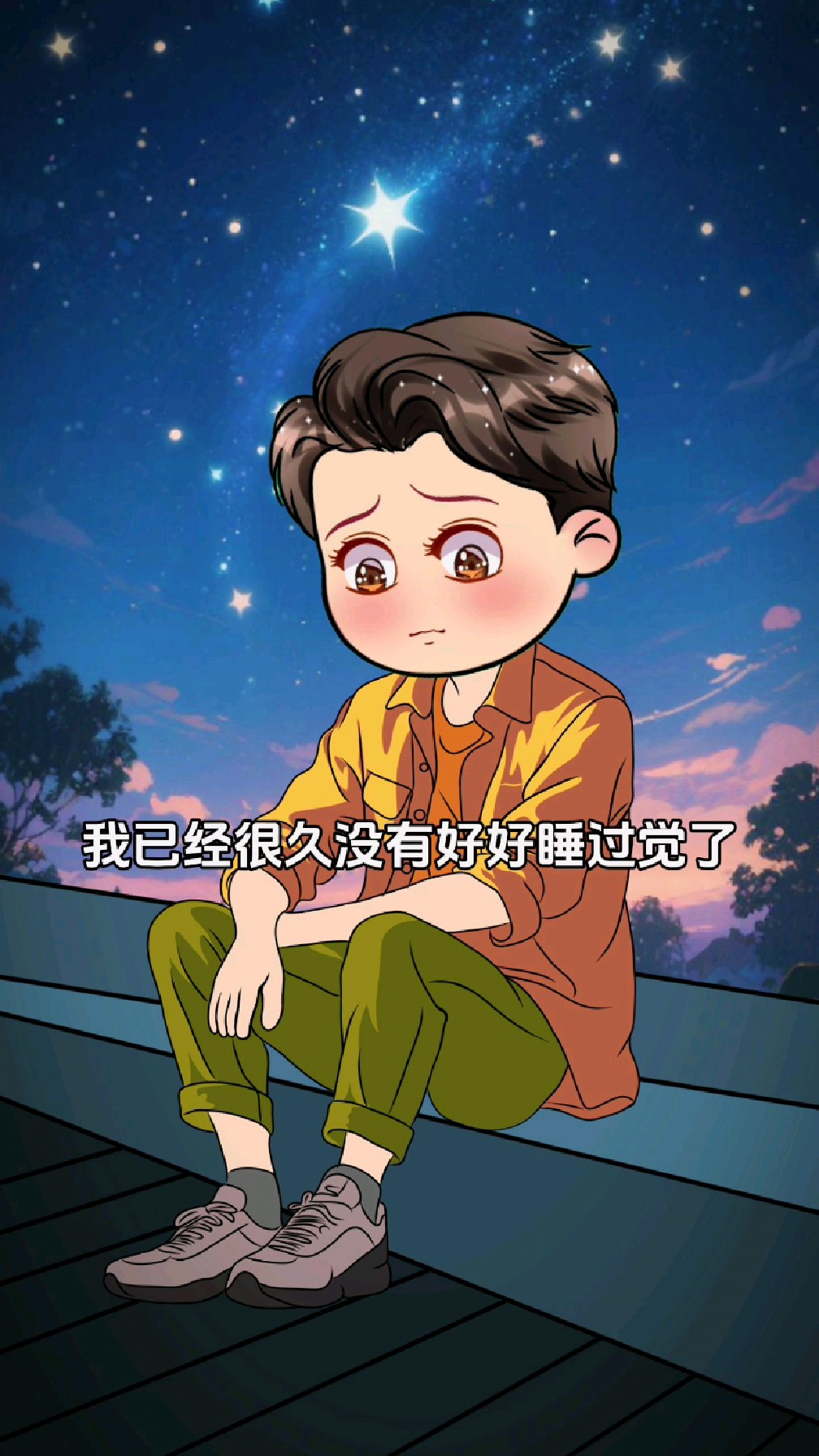 据说深夜睡不着,要不让我心里有故事要不心里故人.那是因为什么