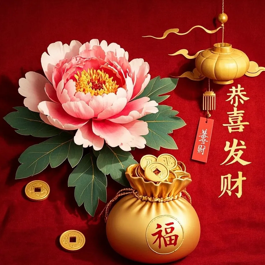 精美头像图片:发财暴富,恭喜发财,诸事顺遂,蒸蒸日上,财源广进,平安