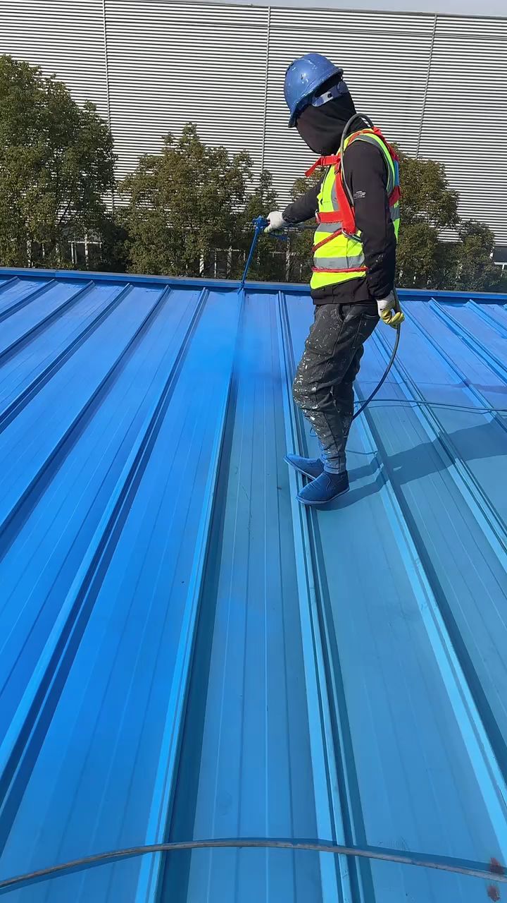 彩钢瓦保养喷漆改色 ,看似简单工作没有几年的技术真是做不了的