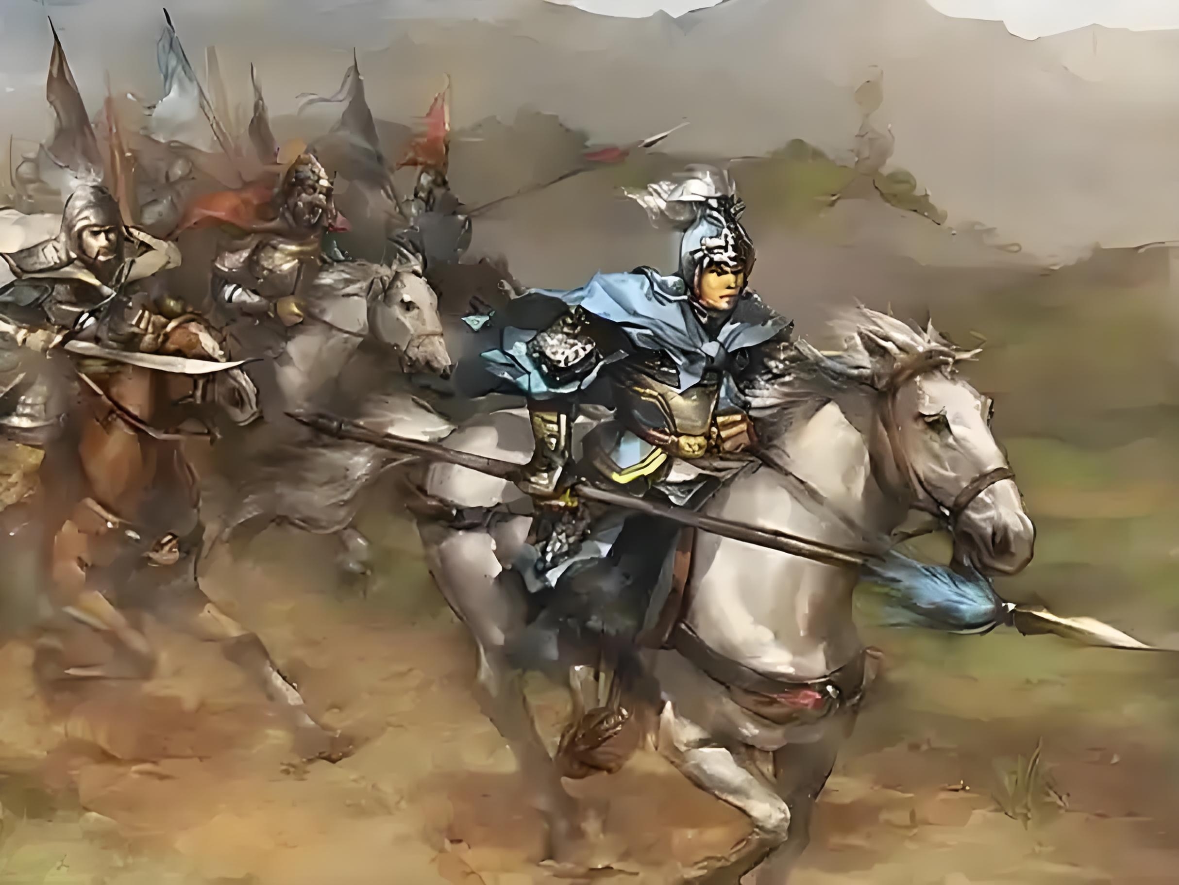 马超:虎头湛金枪,战平许诸,张飞,西凉神话