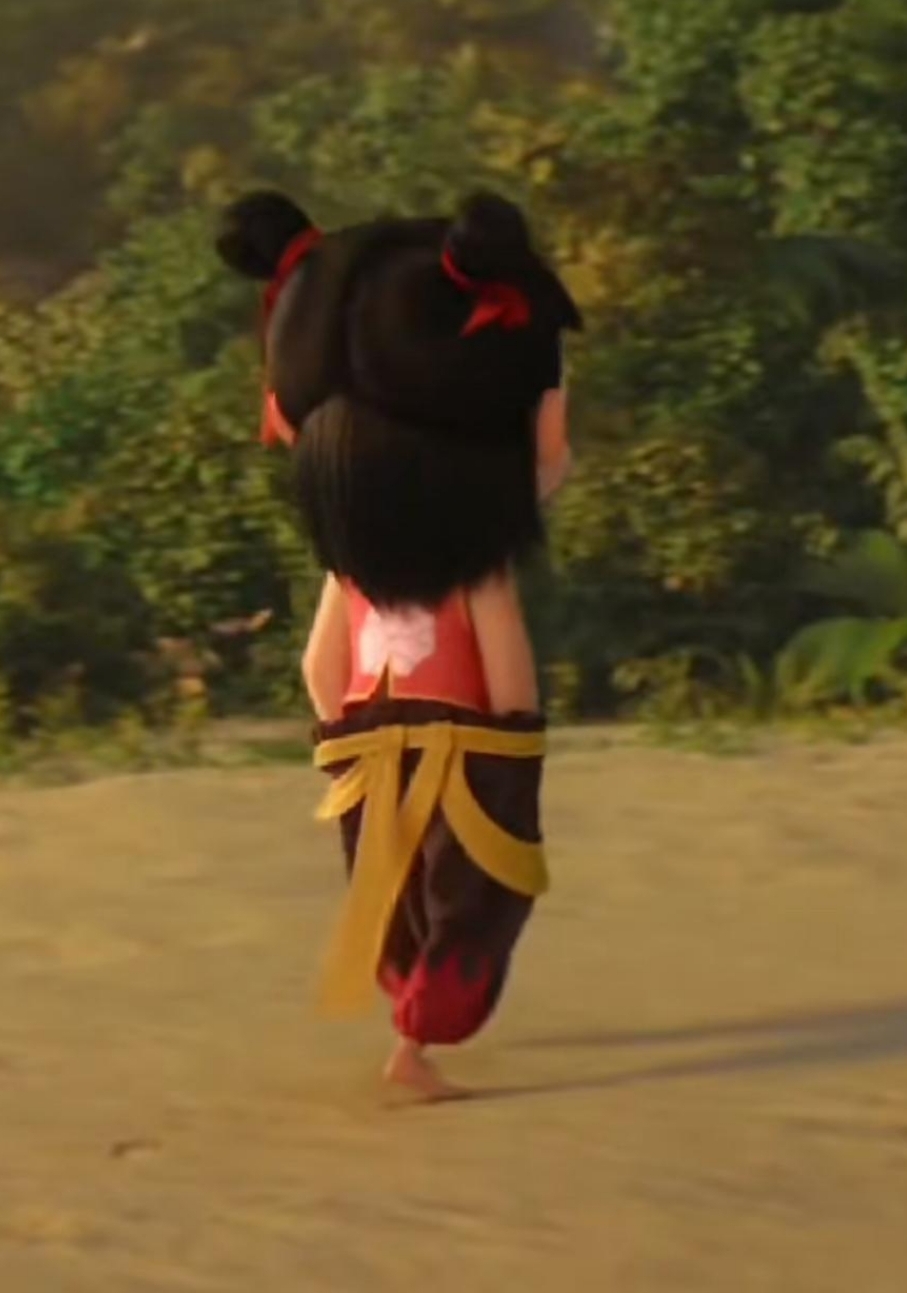 在动画电影《哪吒之魔童闹海》中,哪吒总爱插兜的动作引发了不少观众