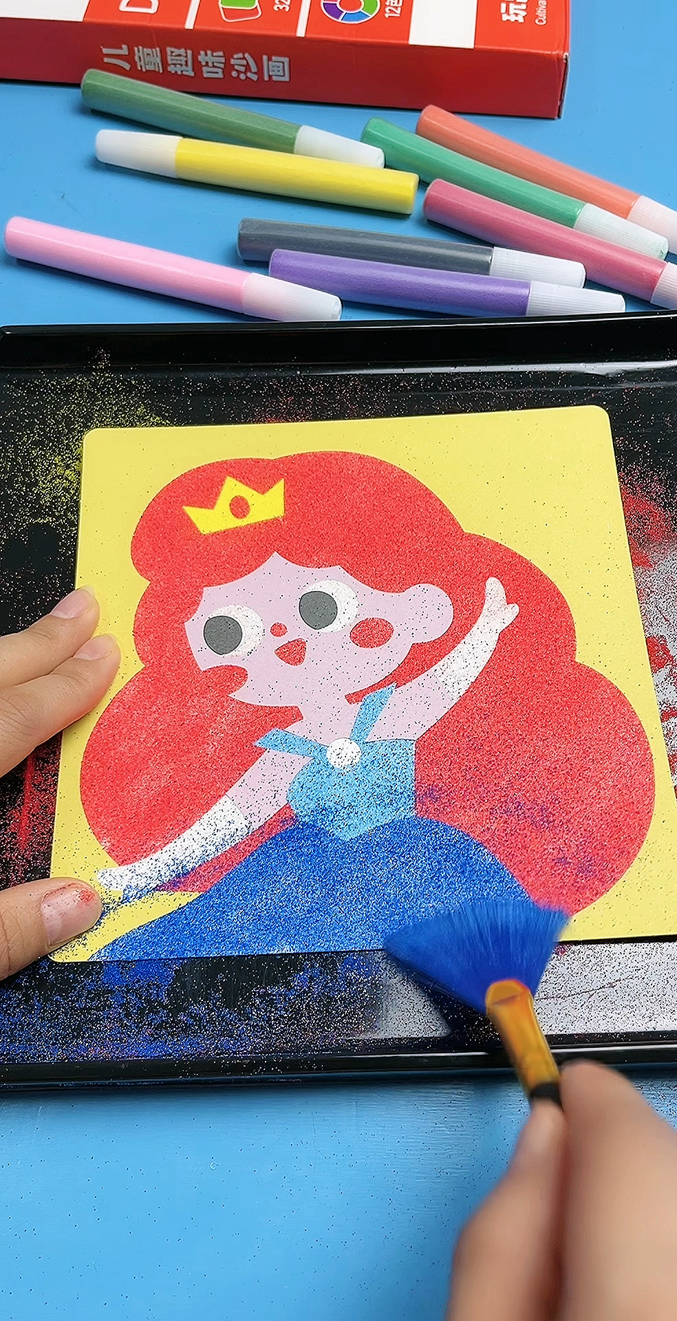 做沙画的三个步骤你还记得吗