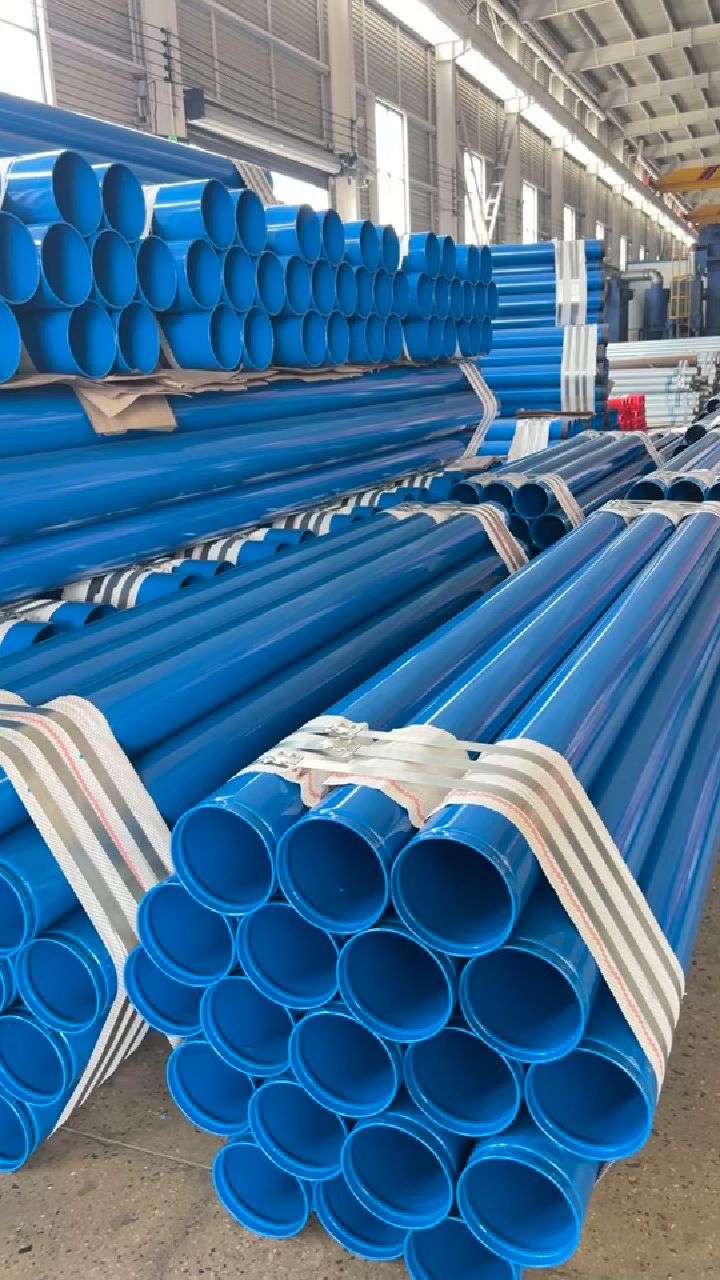 饮用水蓝色涂塑钢管