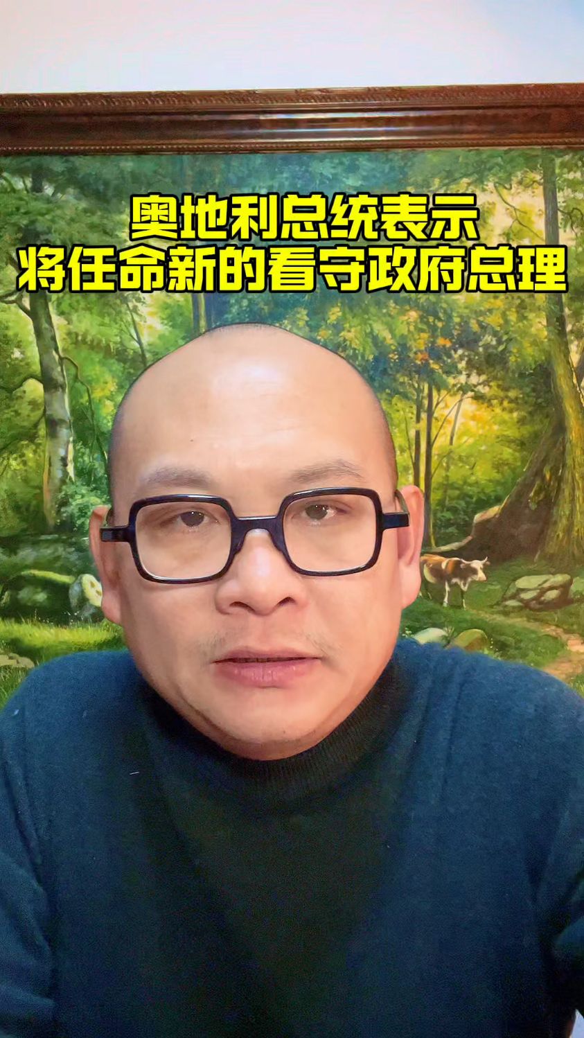 奥地利总统表示将任命新的看守政府总理