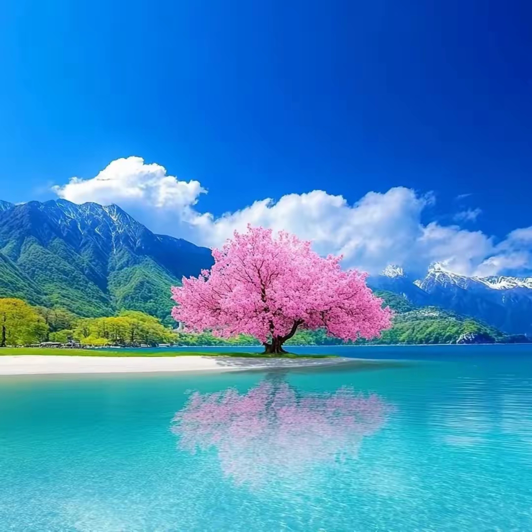 治愈系山水风景头像